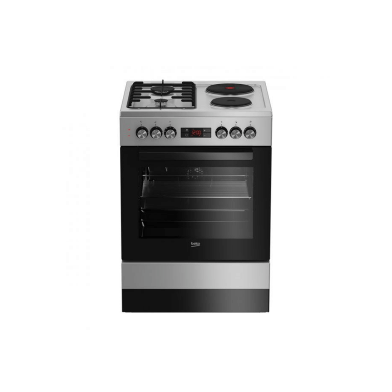 Beko Freestanding Oven With 2 Hot Plates, 2 Gas Burners 66L Dinapala