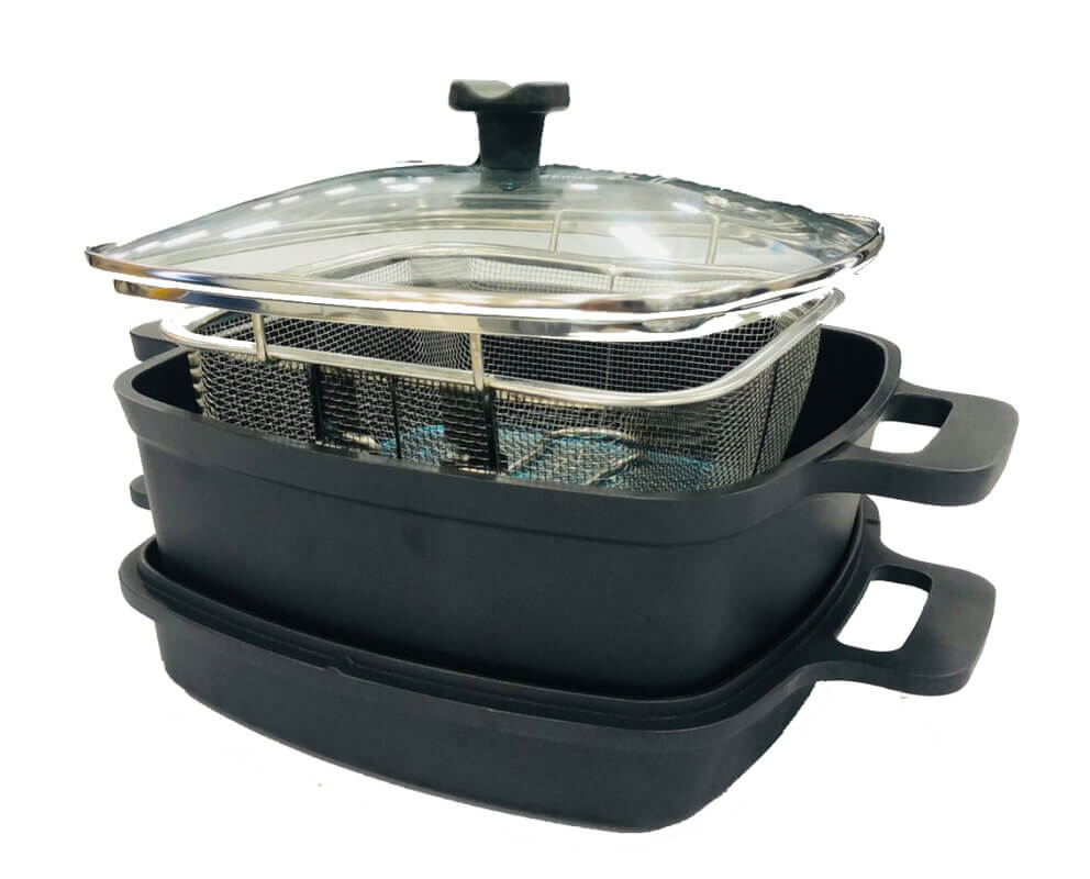 Harvest MultiFunctional Cast Aluminium Cookware Set [Supports Induction Cooktops] Dinapala