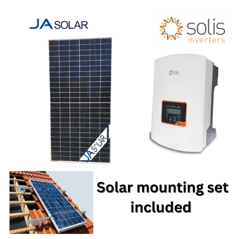 5KW On Grid Solar PV System with Complete Installation (Single Phase
