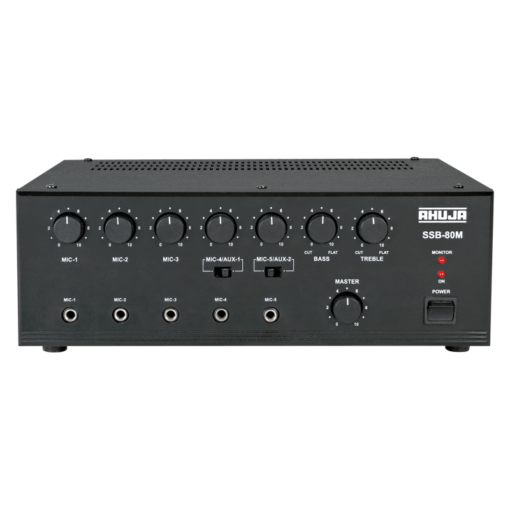 Ahuja PA Mixer Amplifiers SSB80®M (80W) Dinapala Group of Companies Sri Lanka