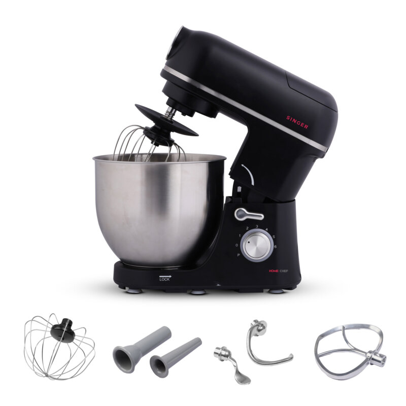 Singer Small Kitchen Singer Kitchen Machine 5L, 1400W – KA-MK1201BG – Dinapala Group of ...