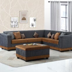 Piyestra Camry Coner Sofa with Ottoman